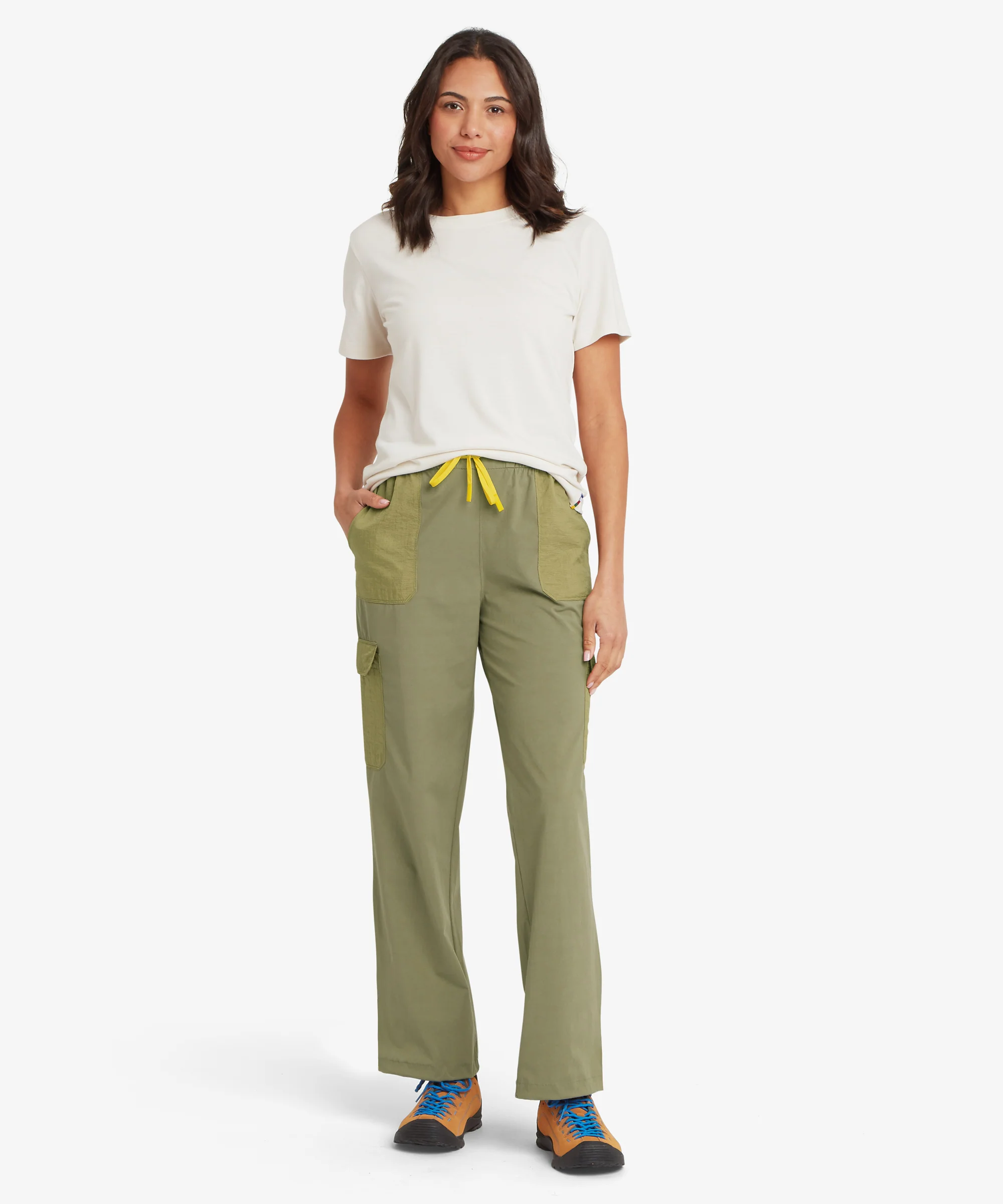 Women's Tarcho Cargo Pants - Olive - Image 3
