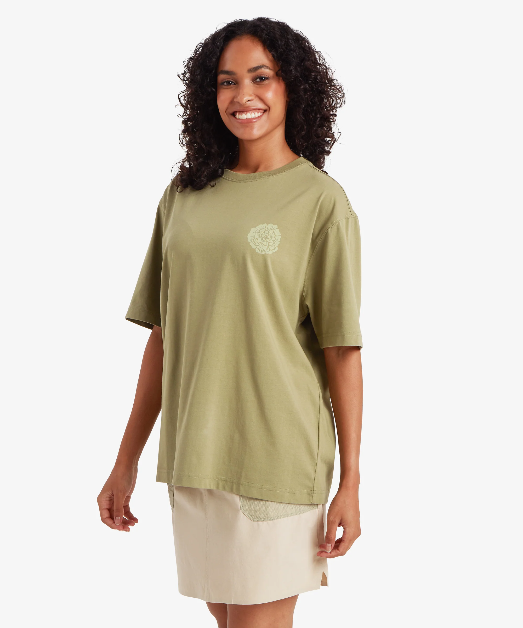 Tarcho Marigold T-Shirt - Pistachio - Image 3