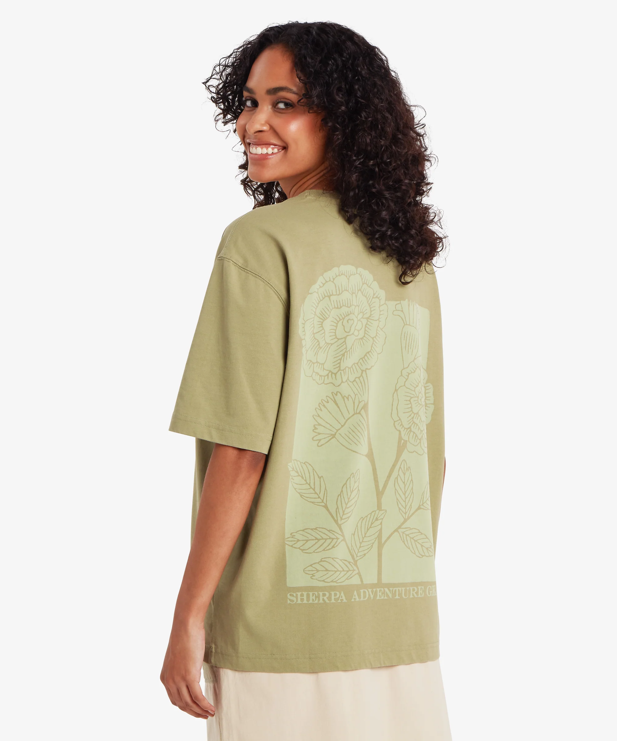 Tarcho Marigold T-Shirt - Pistachio - Image 5