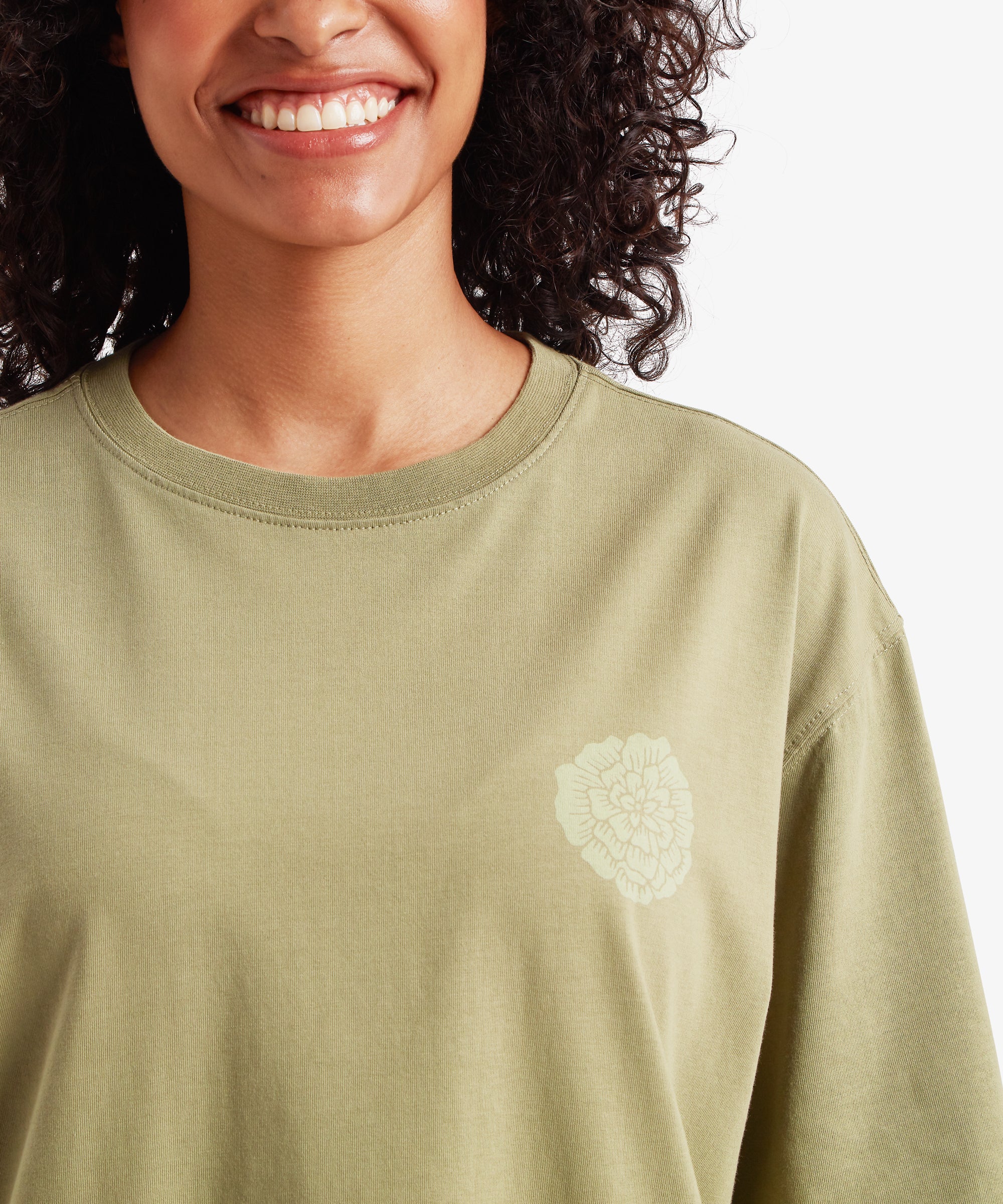 Tarcho Marigold T-Shirt - Pistachio - Image 7