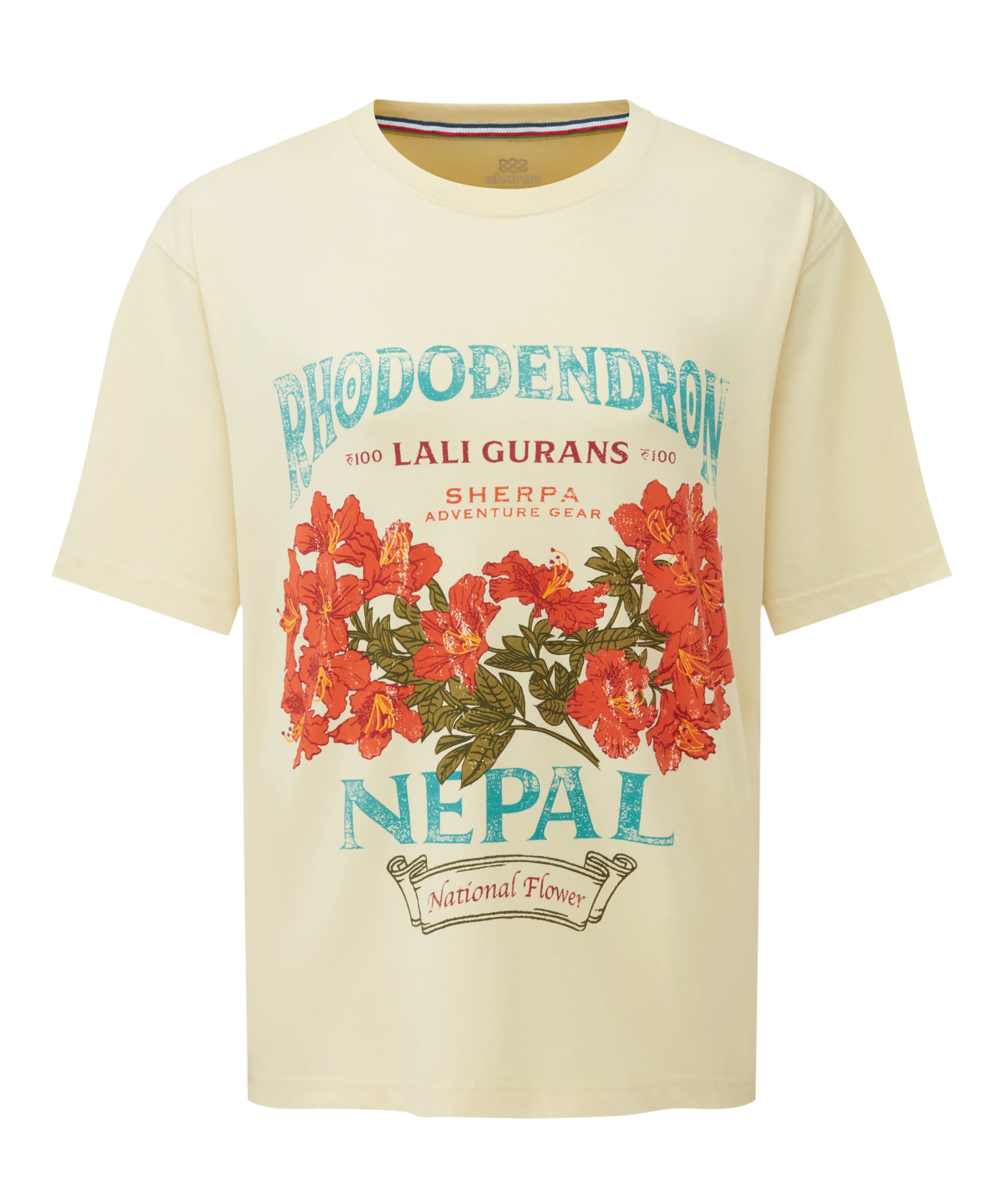 Tarcho Rhododendron T-Shirt - Butter