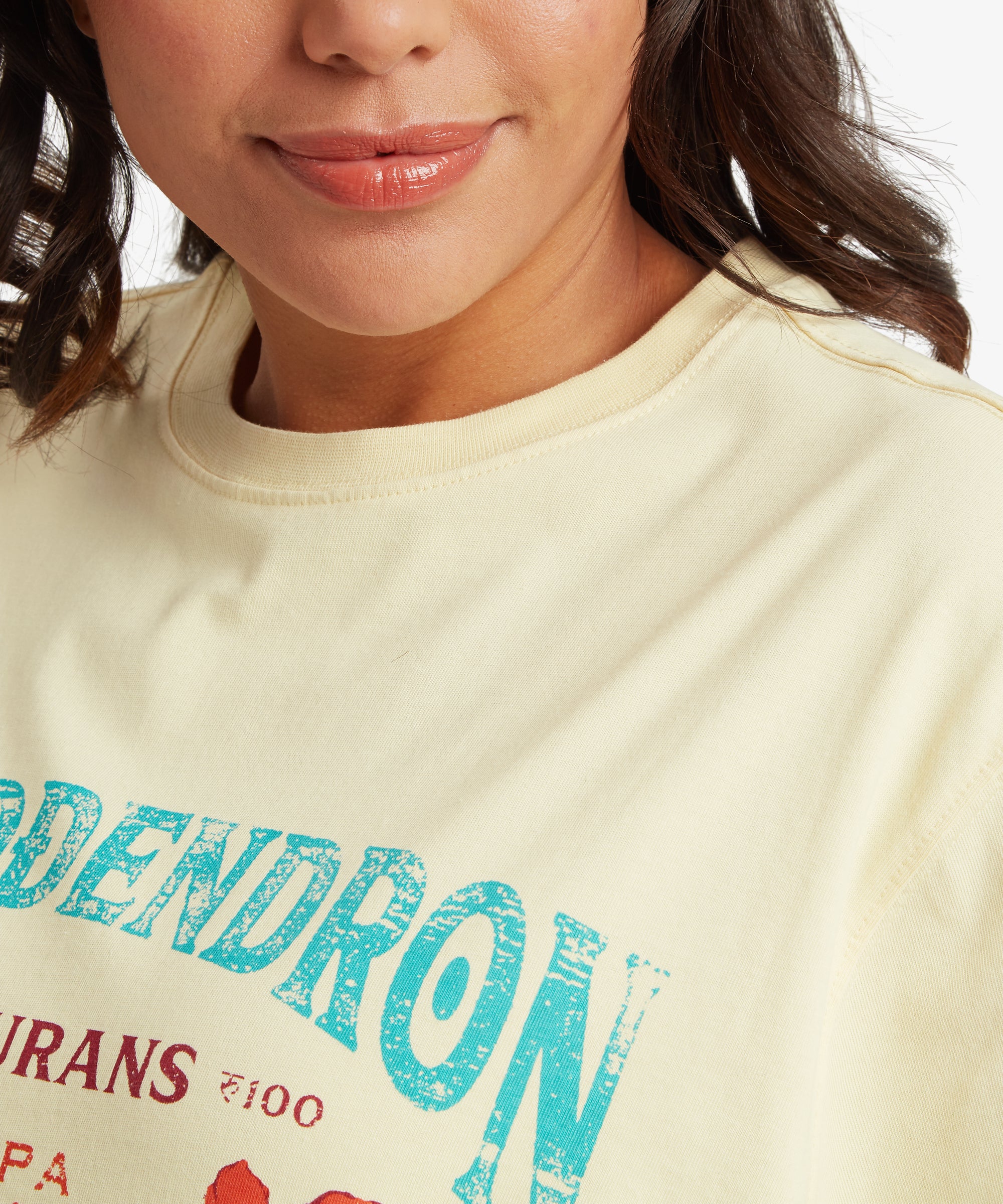 Tarcho Rhododendron T-Shirt - Butter - Image 6