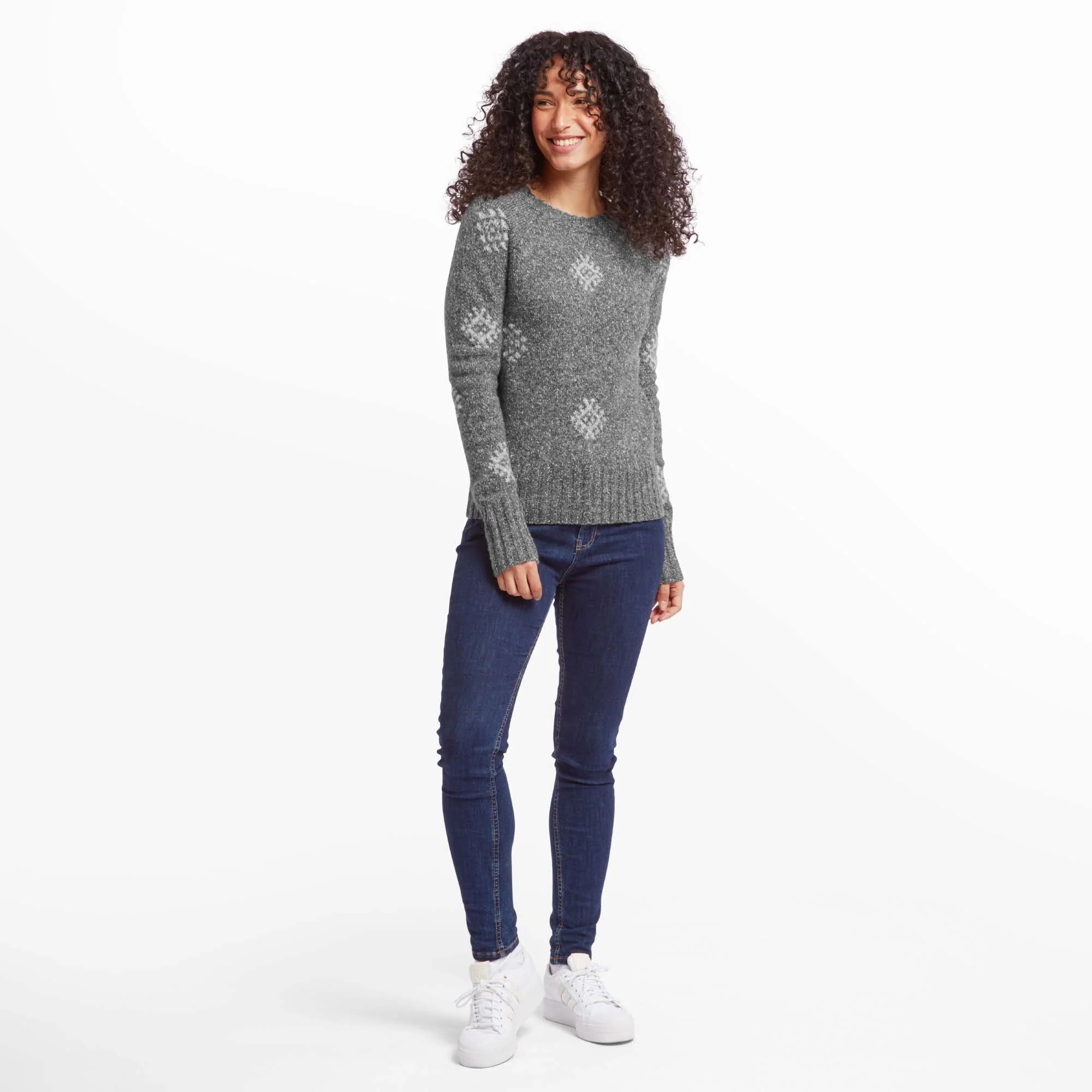 Vindo Crew Sweater - Monsoon Grey - Image 3