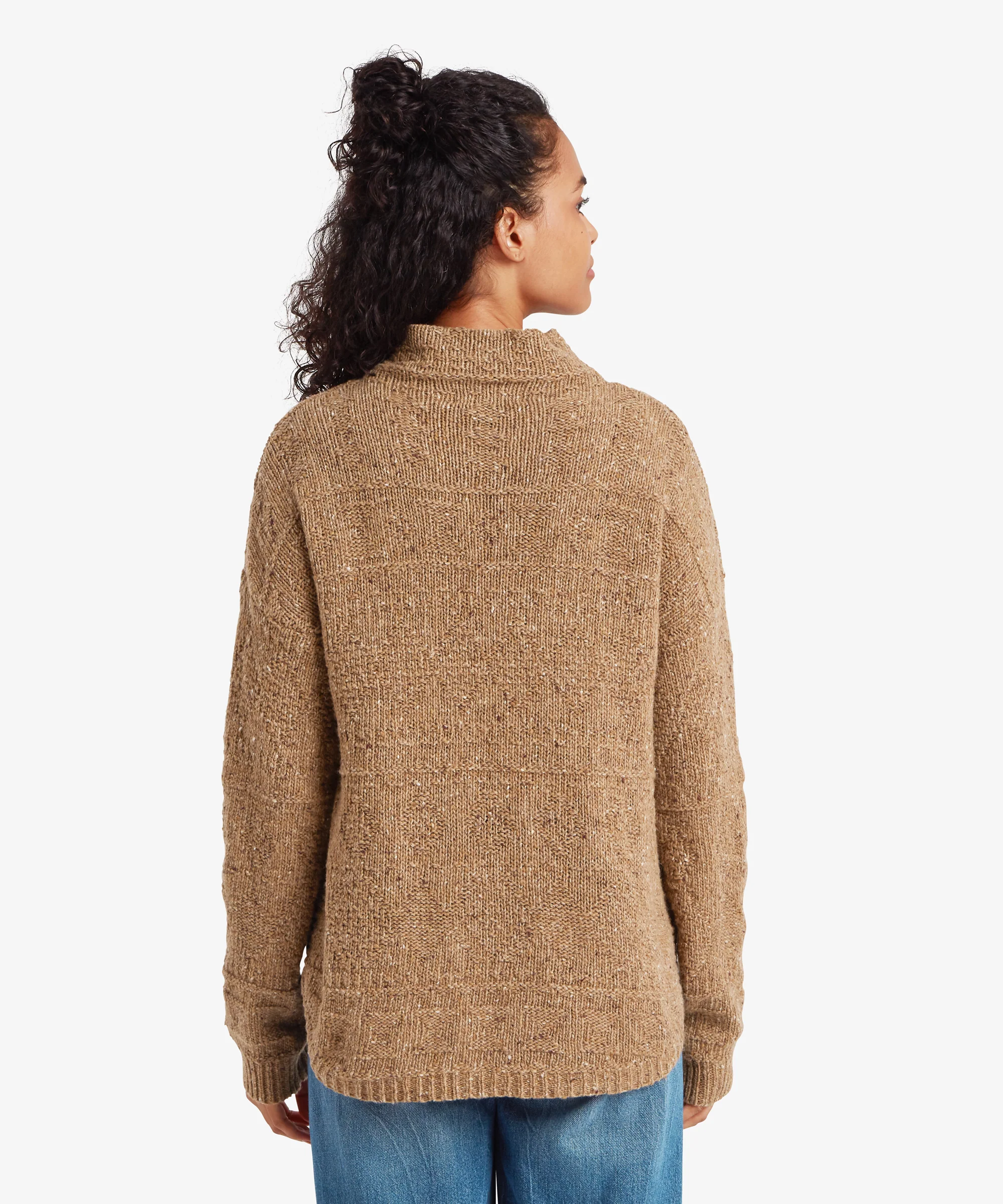 Yuden Pullover Sweater - Mocha - Image 5