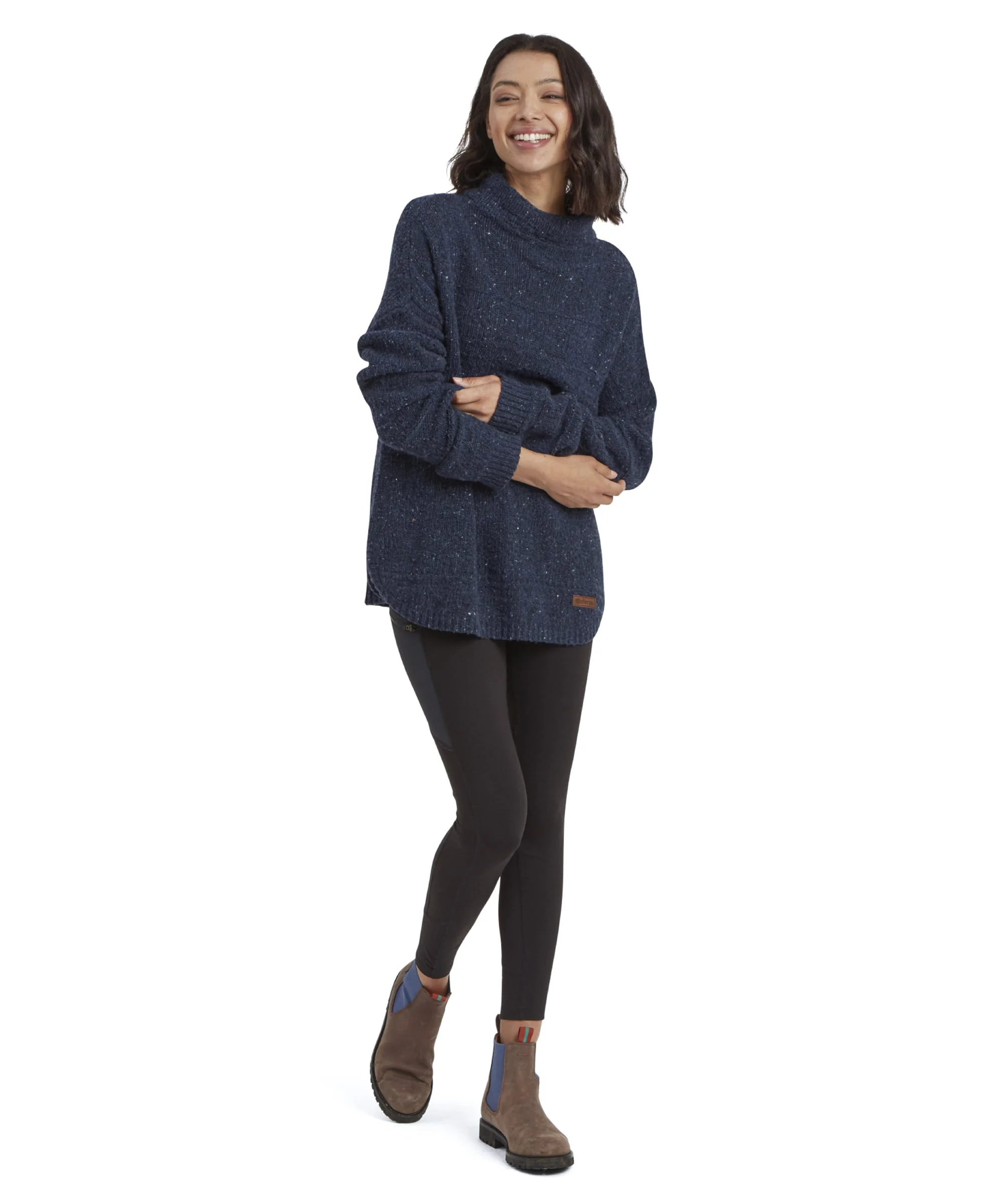 Yuden Pullover Sweater - Rathee Blue - Image 3
