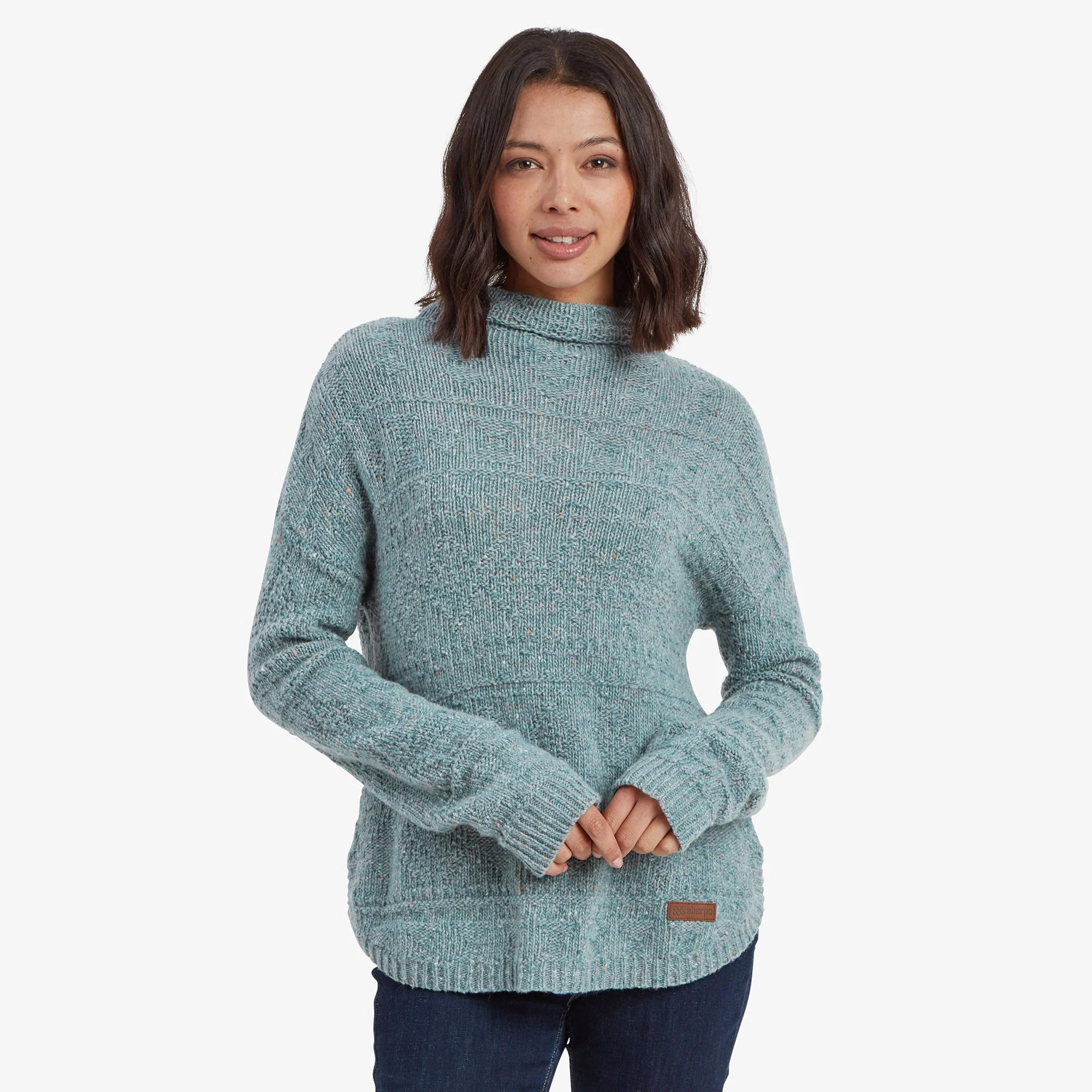 Yuden Pullover Sweater - Verdigris - Image 2