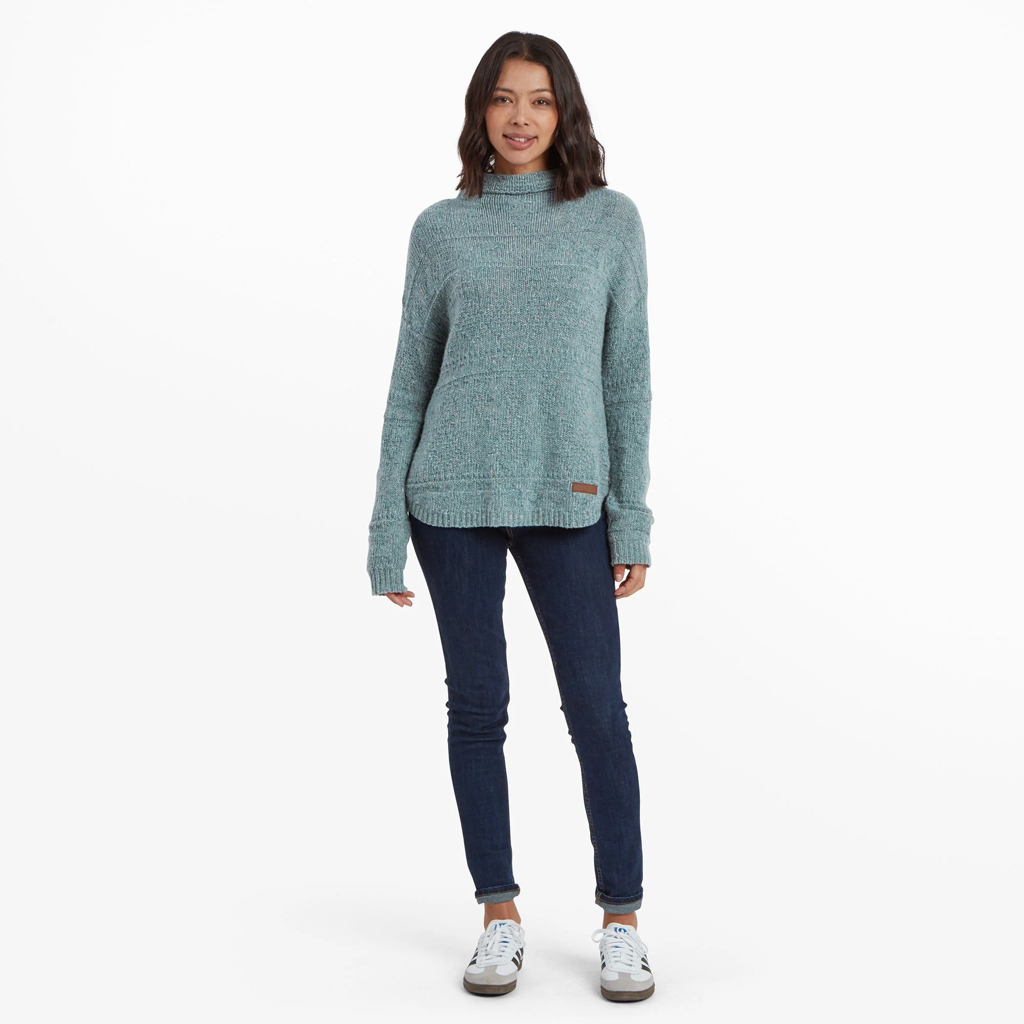 Yuden Pullover Sweater - Verdigris - Image 3