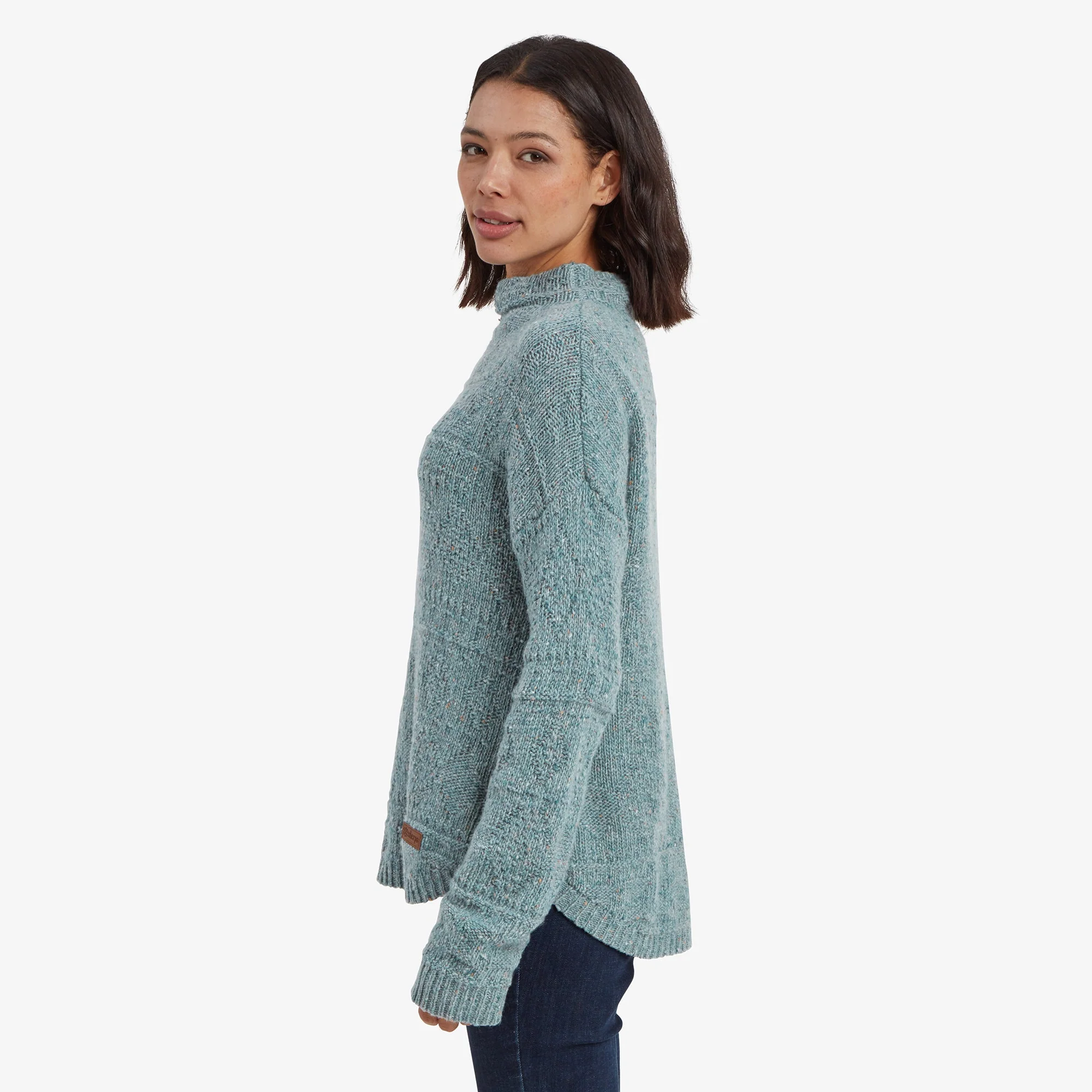 Yuden Pullover Sweater - Verdigris - Image 4