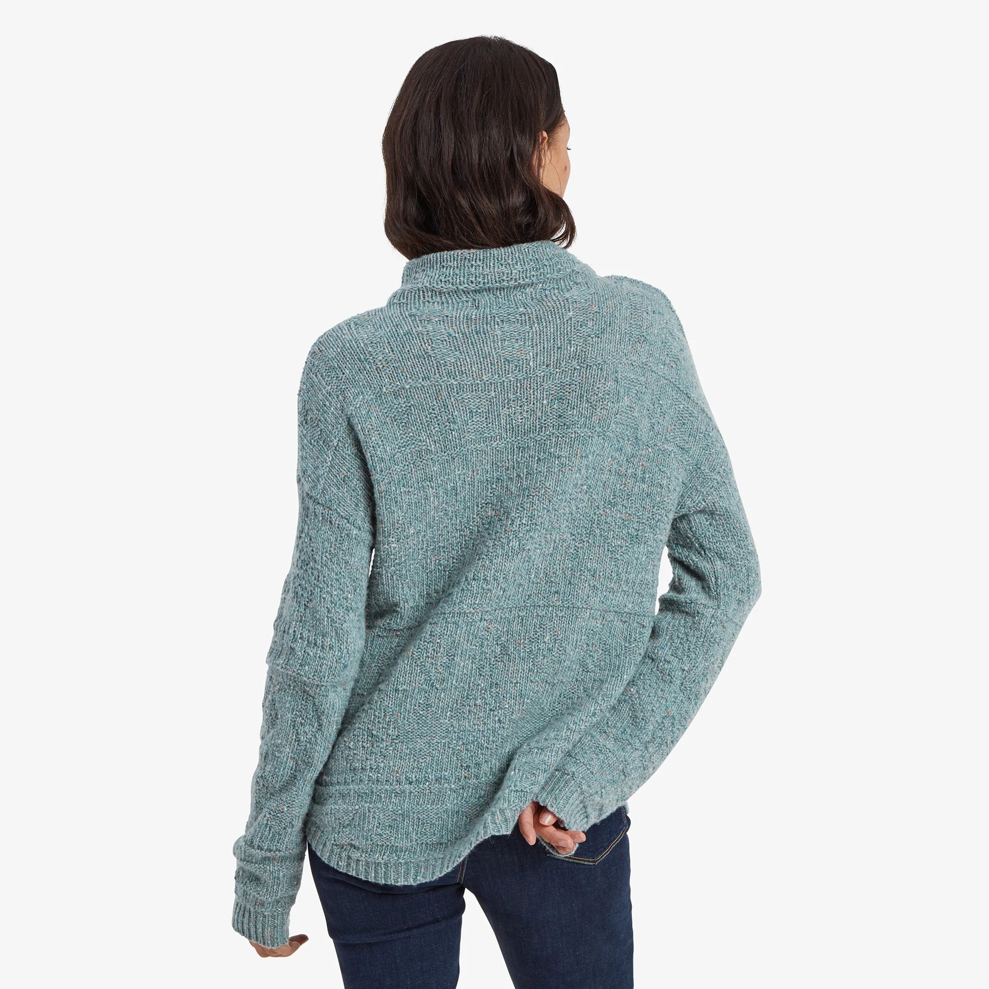 Yuden Pullover Sweater - Verdigris - Image 5